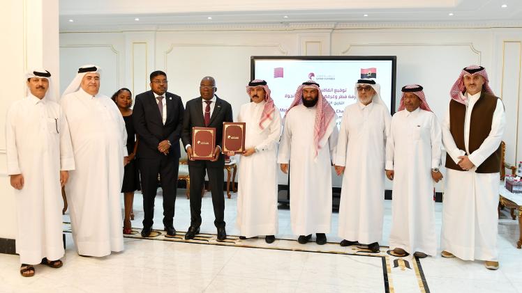 جانب من توقيع مذكرة تفاهم