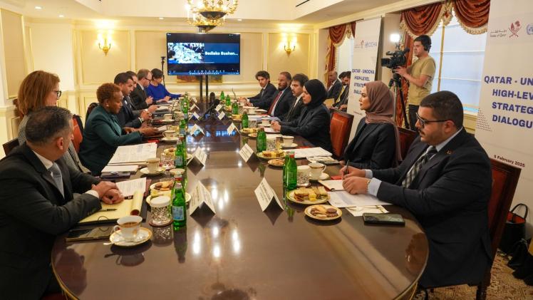 جانب من الحوار الاستراتيجي