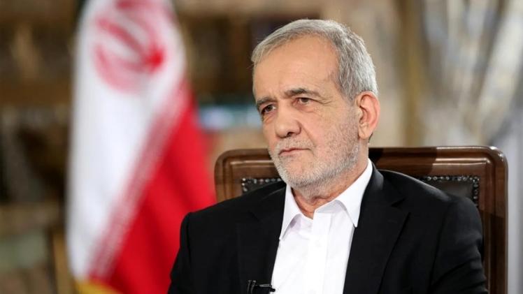 الرئيس الإيراني مسعود بيزشكيان