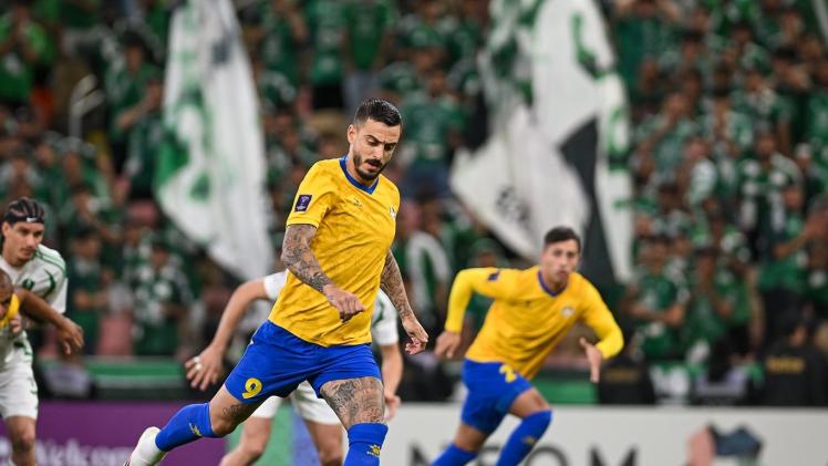 جانب من المباراة