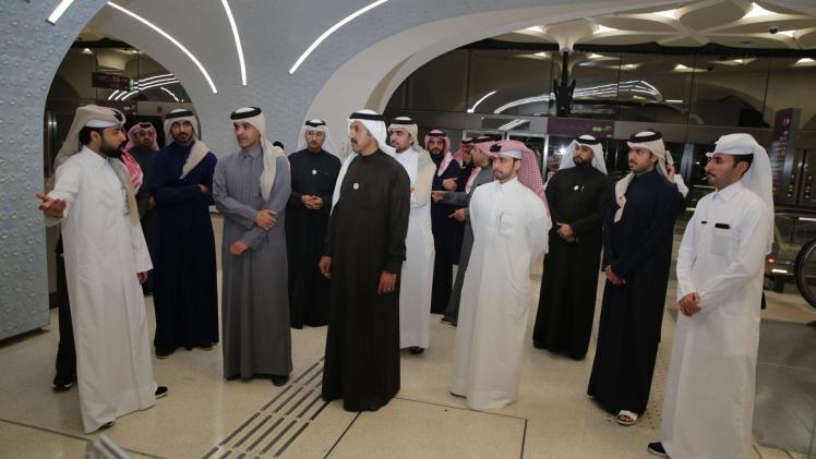 جانب من الزيارة