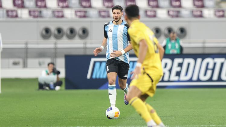 جانب من المباراة