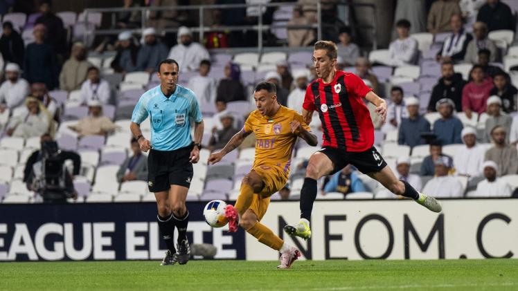 جانب من المباراة