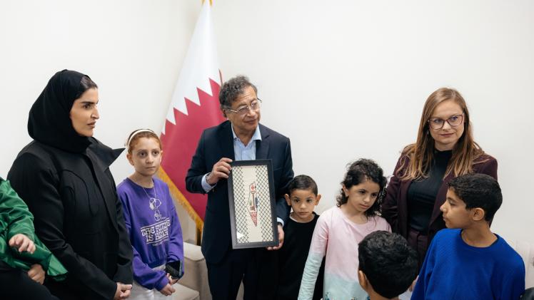 جانب من الزيارة