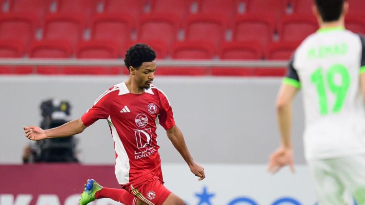 جانب من المباراة