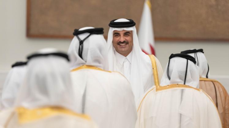 سمو الأمير يستقبل المهنئين