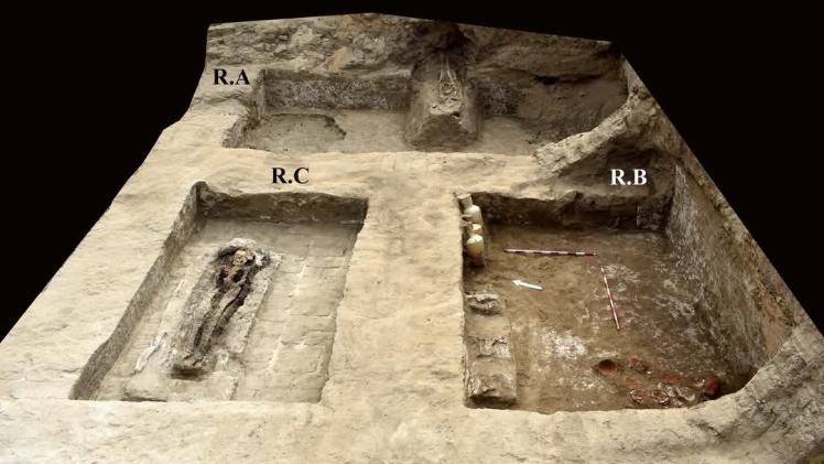 صورة من الكشف الآثري