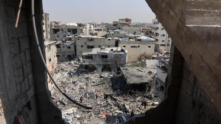 آثار العدوان على قطاع غزة - صورة أرشيفية