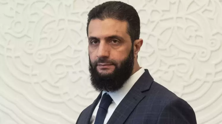 الرئيس السوري أحمد الشرع