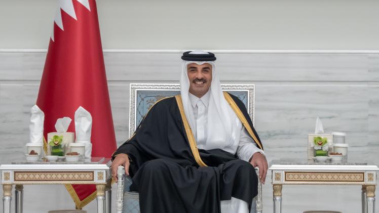 حضرة صاحب السمو الشيخ تميم بن حمد آل ثاني أمير البلاد المفدى