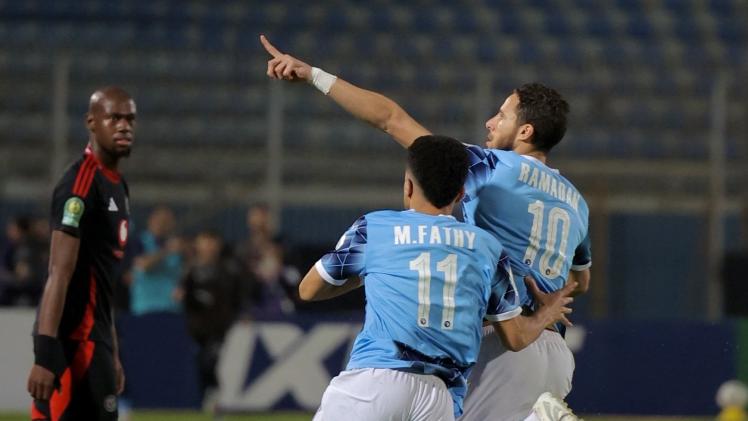 لقطة من مباراة اليوم