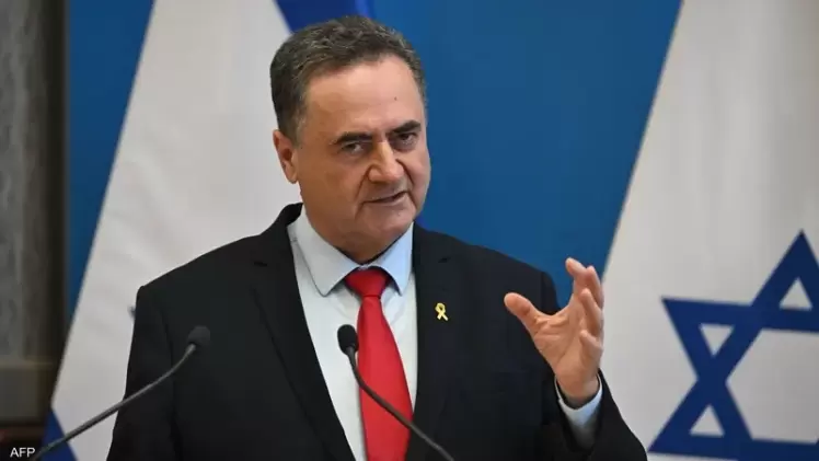 وزير الدفاع الإسرائيلي يسرائيل كاتس