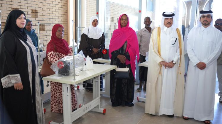 جانب من مشروع المنتجات الإغاثية والتنموية في جيبوتي