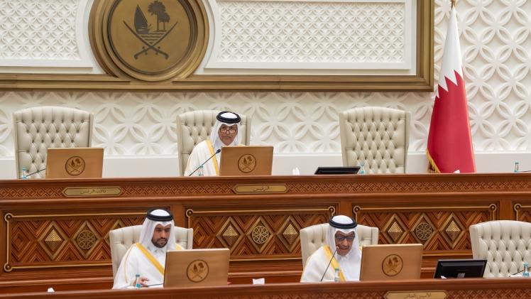 جانب من جلسة الشورى