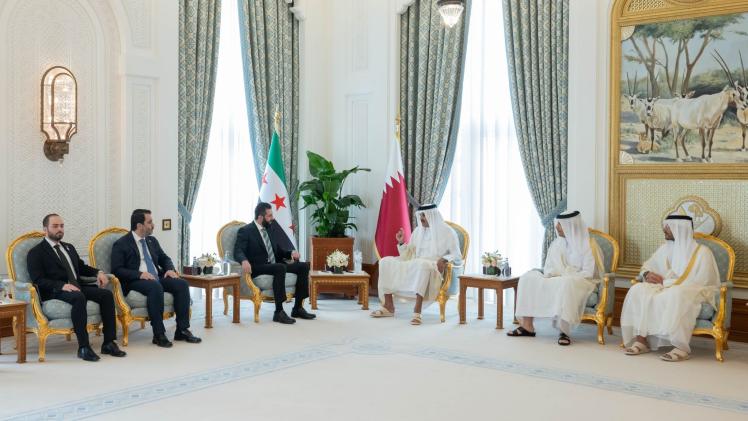 سمو الأمير والرئيس السوري