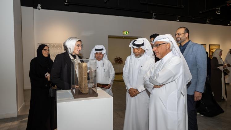 جانب من افتتاح المعرض