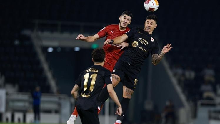 جانب من مباراة الريان والدحيل