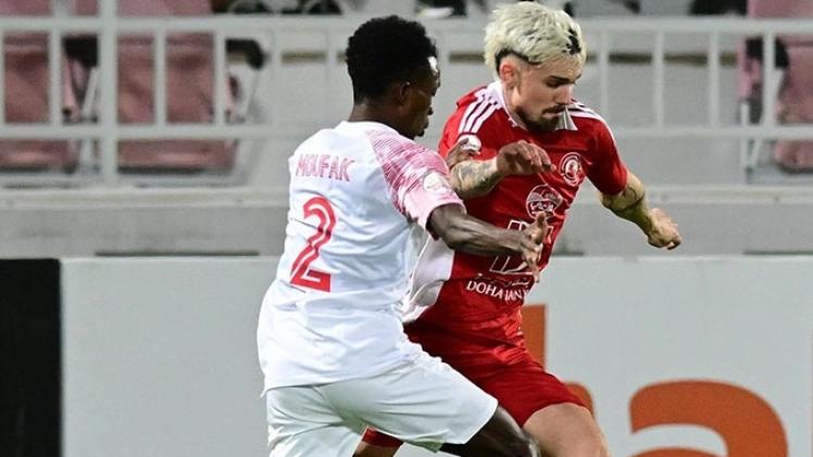 جانب من المباراة