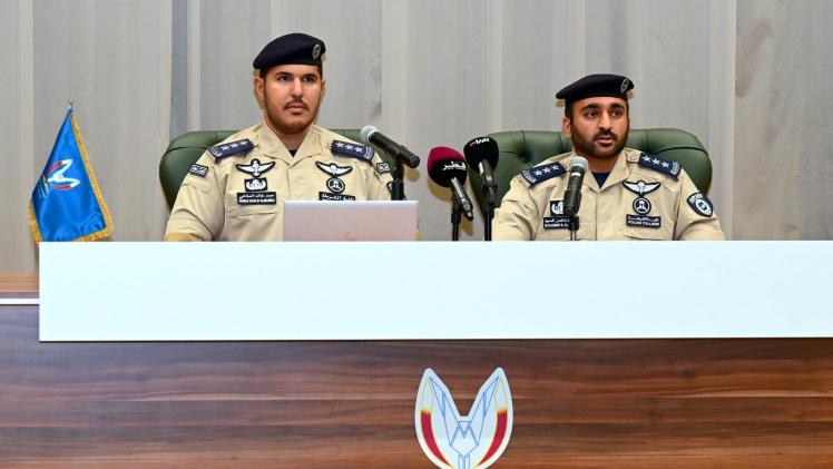 جانب من المؤتمر الصحفي