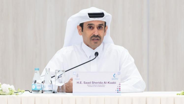 سعادة المهندس سعد بن شريدة الكعبي وزير الدولة لشؤون الطاقة