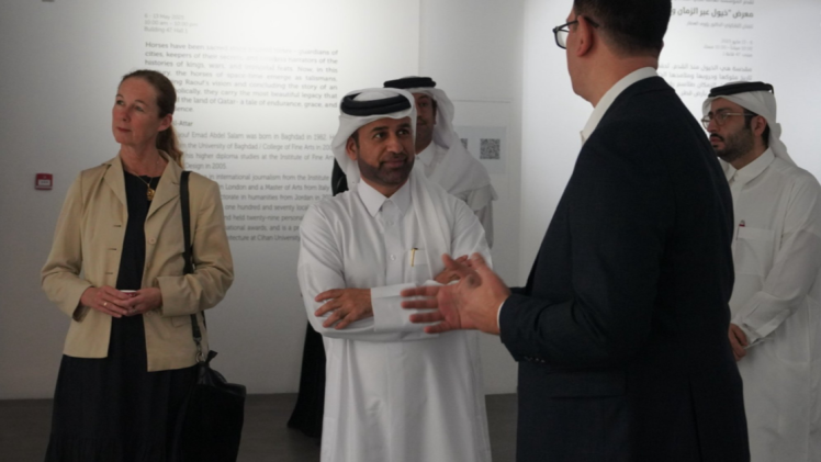 جانب من المعرض