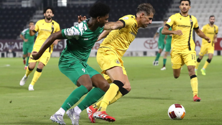 جانب من المباراة