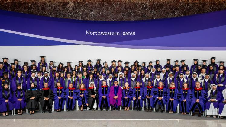 جانب من تخرج الدفعة الجديدة