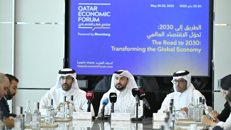 جانب من المؤتمر الصحفي