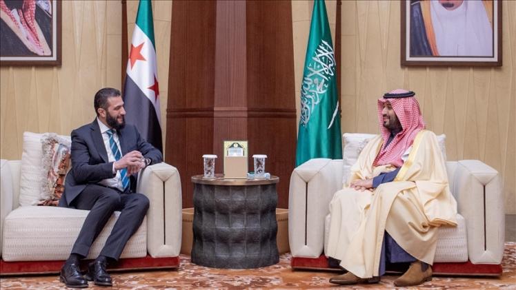 محمد بن سلمان وأحمد الشرع