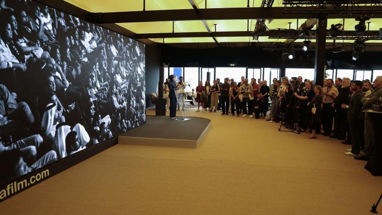 جانب من الإعلان عن مهرجان الدوحة للأفلام