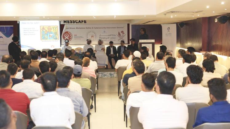 جانب من الحملة التوعوية