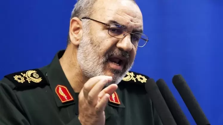 قائد الحرس الثوري الإيراني اللواء حسين سلامي