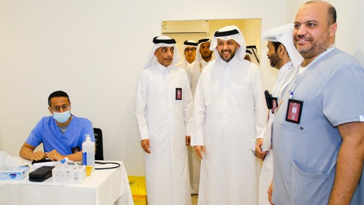 جانب من الزيارة