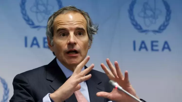 المدير العام للوكالة الدولية للطاقة الذرية رافائيل غروسي