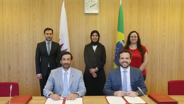 جانب من توقيع مذكرة التفاهم