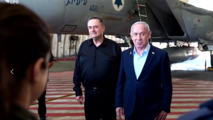 نتنياهو وكاتس