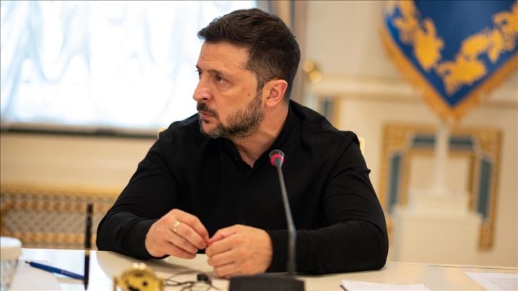 الرئيس الأوكراني فولوديمير زيلينسكي