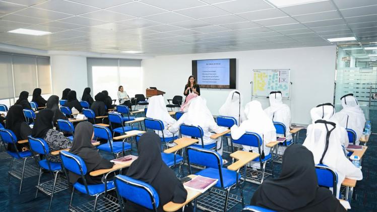 جانب من البرنامج التدريبي