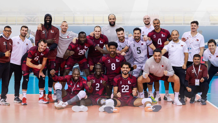 المنتخب القطري للكرة الطائرة