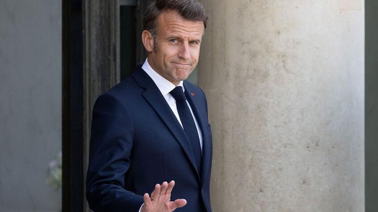 الرئيس الفرنسي إيمانويل ماكرون