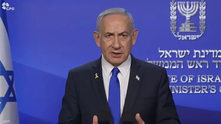 رئيس الوزراء الإسرائيلي بنيامين نتنياهو