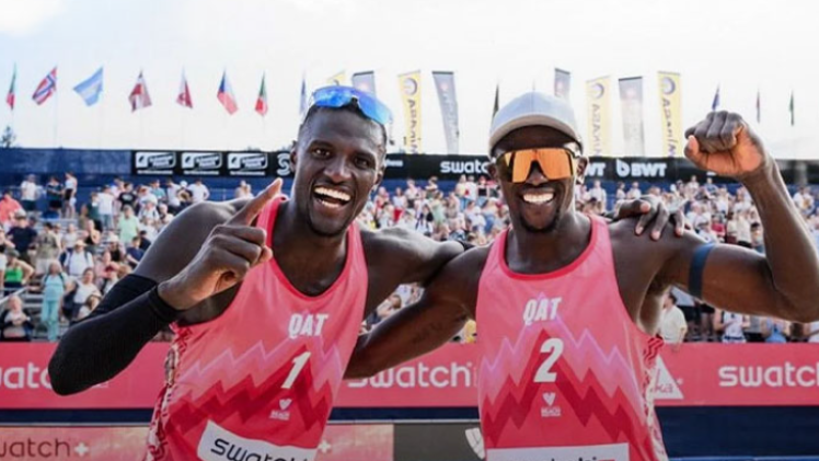 المنتخب القطري للكرة الطائرة الشاطئية