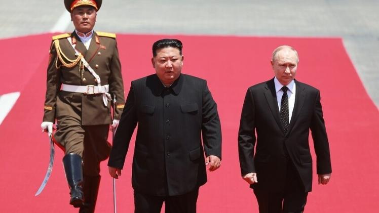 فلاديمير بوتين و كيم جونغ أون