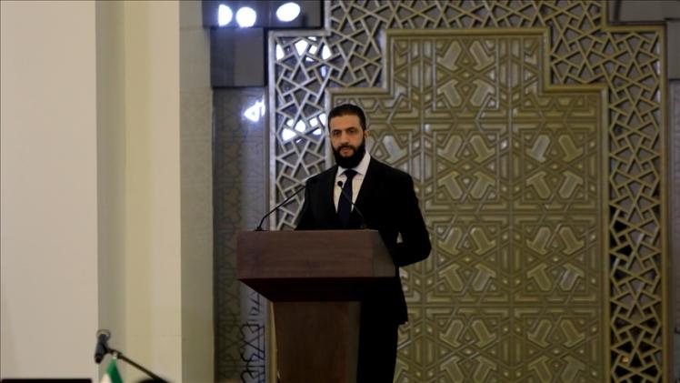 الرئيس السوري أحمد الشرع