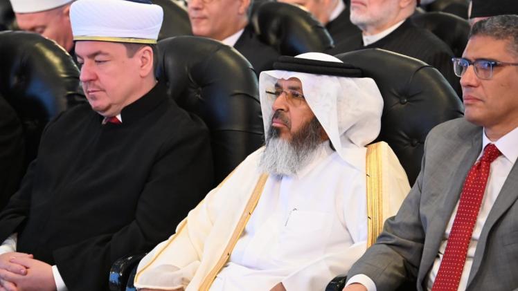 جانب من المشاركة القطرية في المؤتمر