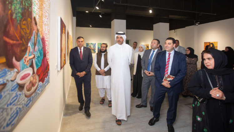 جانب من المعرض