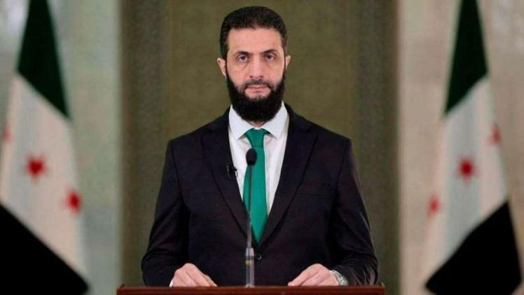 الرئيس السوري أحمد الشرع