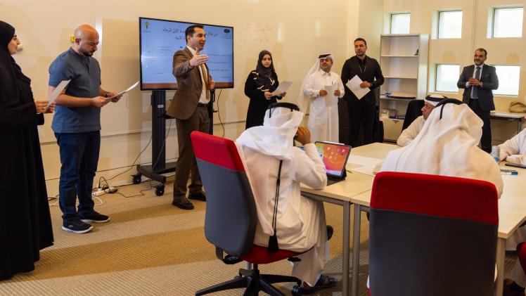 جانب من البرنامج التدريبي