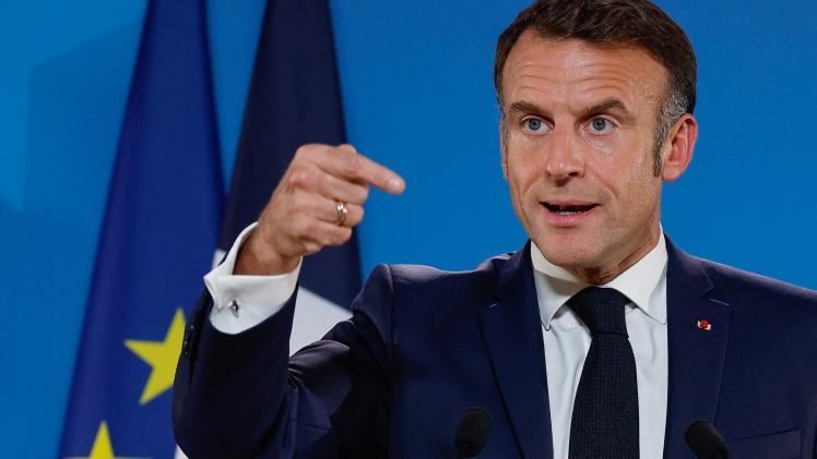 الرئيس الفرنسي إيمانويل ماكرون