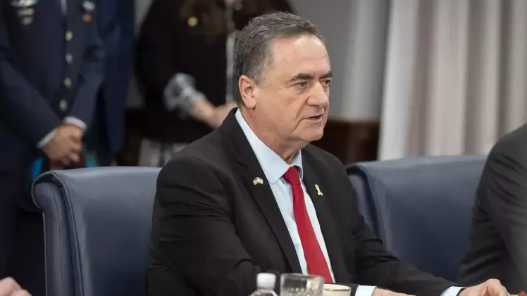 وزير الدفاع الإسرائيلي يسرائيل كاتس